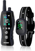 Dog Training Collar with Remote - 4900FT Dog Shock Collar for IP67 Waterproof with 4 Training Modes, Security Lock，Rechargeable E-Collar for All Breeds（10-120lbs）