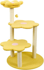 Cat Tree with Removable Cozy Perch & Scratching Posts Hanging & Toy Multi-Level Cat Furniture for Kittens/Cats to Climb, Rest & Play Hanging Toy