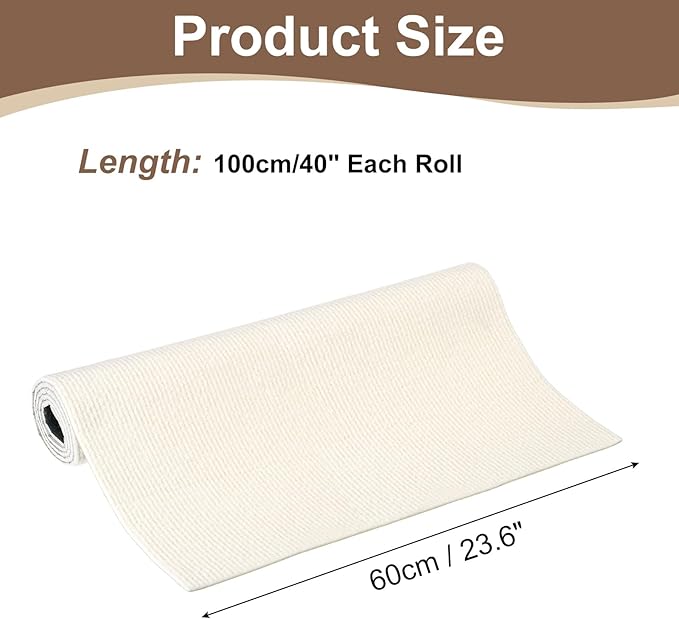 uxcell Self-Adhesive Cat Scratching Mat, 1 Roll 39.4" x 23.6" Couch Protector from Cat Claws for DIY Sofa, Wall, Doors, Cut Anti Cat Scratch Pad Carpet Mat, Beige