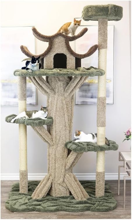 New Cat Condos Premier 7' Tall Cat Playground