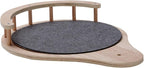 SHENGOCASE 2-Pack Cat Tree Tower Accessories Replacement Parts with Fence, Perch, Step, Platform Add-ons for Floor to Ceiling Cat Tree (13.8" x 17.7")