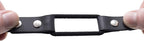 Educator 3/4-Inch Dog Training Collar Strap–ONLY Fits ME-300, ET-300/400, EZ-900, PE-900 & PG-300 Receivers – NOT Compatible with FE-580, ET-800 or UL-1200–Quick Snap Biothane Bungee Collar, Black