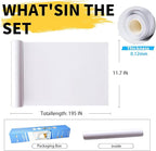 Cat Furniture Scratch Protector, Self-Adhesive Transparent Tape, Clear Scratch Guard for Sofa, Door & Furniture Protection (30x500cm)