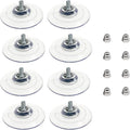 8 Pack Cat Window Perch Suction Cups with Screws, Holds up to 40 lbs Strong Adhesive Replacement Suction Cups for Foldable & Cordless Cat Window Hammock Seat
