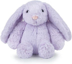 Best Pet Supplies Squeaky Dog Toys with Soft Durable Fabric for Small, Medium and Large Pets Interactive Toy for Indoor Play, Supports Active Biting and Play - Bunny (Purple), Small
