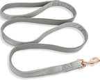 Bubblepup Velvet Dog Collar and Leash Set, Dog Collars for Small Medium Large Dogs Leash for Training & Walking