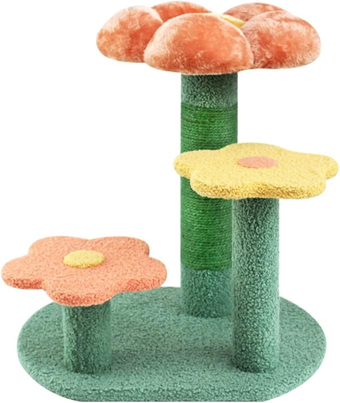 GLigeT Cat Climbing Tower Cat Climbing Frame Large cat Frame cat Litter cat Tree one with Jumping Platform cat Scratching Post cat Scratching Board Flower cat Toy Cat Climbing Frame
