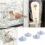 4 Pack Cat Window Perch Suction Cup Replacement with Screws 85mm Sturdy Strong Hanging Holder Suction Cups for Cat Window Perch Cordless Hammock Foldable Cats Bed Seat