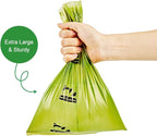 ECO-CLEAN Dog Poop Bags, 60 Rolls / 900 Count Dog Waste Bags with Dispenser and Leash Clip, Unscented, Extra Thick and Strong Poop Bags for Dogs