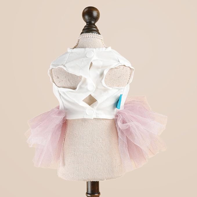 Furbabycare® Elegant Sweet Easter Puppy Dog Blingbling Princess Skirt Pet Dog Lace Cake Camisole Tutu Dress C-Easter Bunny-5 Medium
