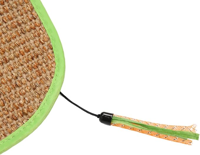 Cat Scratch Play Mat, Cat Crinkle Mat Sisal Multifunctional Safe Interesting for Pet Supplies for Sleeping