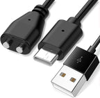 Compatible with Jugbow Dog Shock Collar Charger, USB Charging Cable Dog Training Collar and Remote, 2-in-1 Magnetic Charging and Micro USB Cable Replacement Charger Cable Compatible with Jugbow Dog Shock Collar