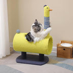 Cat Tree Tower, Cute Unique Modern Cat Tree, Small Space Cat Tree Tower, Simple Floor to Ceiling Cat Activity Trees, Cat Tree Cat Toy for Indoor Cats