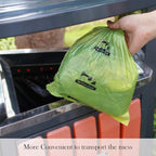 ECO-CLEAN Poop Bags Biodegradable, 16 Rolls/240 Bags, Dog Waste Bags, Unscented, Leak-Proof, Easy Tear- Off