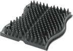 The Original ScratchnAll Animal Scratch Pad, Flexible Acupressure Nubs & Interlocking Design, Very Durable & All-Weather, Great for Domestic, Barnyard and Zoo Animals - USA Made, Black