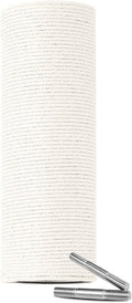 PVC Scratching Post Cotton Rope Columns for Floot to Ceiling Cat Trees, Length 30cm 11.8in