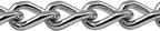 Herm Sprenger Chrome Plated Steel Dog Collar with Short Flat Links Choke Chain Two O-Rings for Small Medium Large Dogs Professional Training Collar Correction Slip Chain Made in Germany (22in (55cm))
