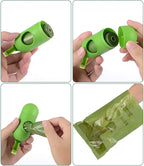 Dog Poop Bag Biodegradable Scented: Leak Proof Dog Waste Bags With 1 Dispenser, 18 Rolls Refills Poop Bags -450 Counts