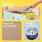Cat House for Indoor Cats 3 in 1 Scratch Resistant Sisal Cave Bed with Tunnel Enclosed Design with Fluffy Ball Hanging for Multiple Pets Small Aminal Hideaway