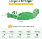 HGB Dog Toys for Aggressive Chewers, Squeaky Tough Indestructible Dog Toys for Large, Medium Breed to Keep Them Busy & Reduce Anxiety, Bacon Flavor