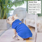 BEAUTYZOO Dog Fleece Vest Sweater Winter Jacket for Small and Medium Dogs with D-Ring Leash Cold Weather Coat Hoodie for XS S M Dogs Boy or Girls
