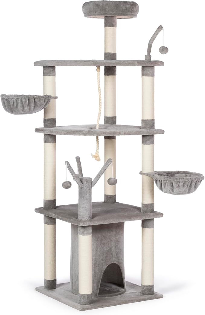 Prevue Pet Products Everest Mountain Cat Tree Play Tower 7365