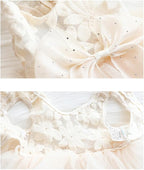 Fashion Sweet Puppy Dog Blingbling Princess Skirt Pet Dog Lace Cake Camisole Tutu Dress C-White XS