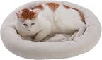 SHENGOCASE Round Cat Tree Tower Accessories Replacement Parts, Round Donut Cuddler Cat Dog Cushion Bed Add-ons for Plaform Perch Shelves (14")