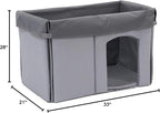 MidWest Homes for Pets Eilio Dog House Insulation Kit, Fits Small Dog House Measuring 21.74L x 33.59W x 25.28H - Inches, 1-Year Manufacturer's Warranty