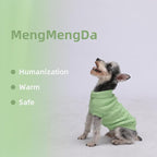 Dog Pullover Sweater, Cable Knitwear, Classic Turtleneck Warm and Soft Clothes for Chihuahua, Bulldog, Dachshund, Pug, Yorkie,Dog Outfits for Small Dogs Medium Dogs, (Green M)…