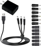 Dog Shock Collar Charger, 12-in-1 Training Collar USB Charging Cable Compatible with Bousnic, Mini Educator, Dogrook, Patpet, Petspy, Slopehill Replacement E Collar Charger Cord for Training System 1M