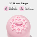 VETRESKA Dog Poop Bag Dispenser with Cherry Blossom Scented Poop Bags, Leak Proof and Extra Thick Pet Waste Bags, 1 Poop Bag Holder and 105 Bags for Dog Walking and Cats Litter, Pink