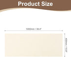 uxcell Self-Adhesive Cat Scratching Mat, 1 Roll 39.4" x 15.8" Couch Protector from Cat Claws for DIY Sofa, Wall, Doors, Cut Anti Cat Scratch Pad Carpet Mat, Beige