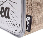 Sardine Cardboard Cat Scratcher, 60 x 30 x 30 cm, White