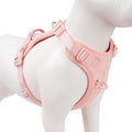 No Pull Dog Harness, Puppy Vest with Front Clip for Small Medium Large Sized Dog(Light Pink,M)