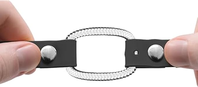 Educator 1-Inch Dog Training Collar Strap – ONLY Fits FE-580, ET-800 & UL-1200 Receivers – NOT Compatible with Mini Educator (ET-300/ET-400) – Quick Snap Biothane Bungee Collar, Black