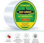 Petslucent Cat Scratch Furniture Protector Tape, Green, 4''x 30 Yards