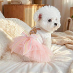 Furbabycare® Elegant Sweet Easter Puppy Dog Blingbling Princess Skirt Pet Dog Lace Cake Camisole Tutu Dress C-Easter Bunny-4 Large