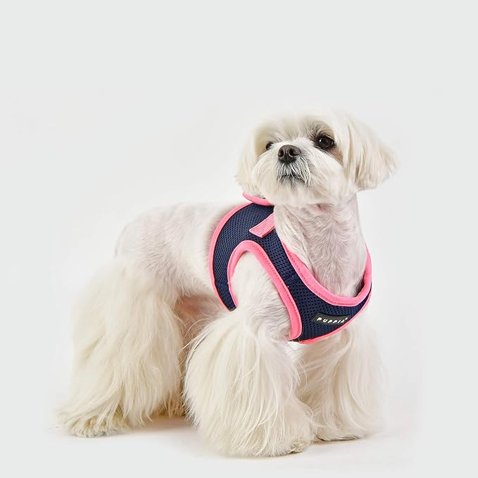 Puppia Soft Vest Harness B II - Navy - S