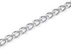 Mogoko Stainless Steel Dog Choke Chain Collar, Puppy Metal P Chain Slip Collar Pet Training Walking Choker(3.0mm;20.0 Inch)