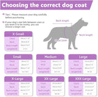 Dog Fleece Hoodie, Windproof Waterproof Dog Coat, Winter Warm DogsJacket, Cold Weather Pet Apparel Clothes Vest for Small Medium(M, Purple)