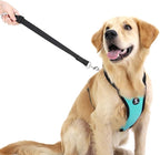 Dog Seat Belt, Safety Vest Dog Car Harness with Adjustable Buckle Dog Seat-Belt for Vehicle Nylon Pet Safety Seats Belts Heavy Duty(XL, Blue)