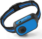 Dog Bark Collar for Large Medium Small Dogs, Rechargeable Smart Bark Collar, Anti Barking, Humane Dog Training Device with 5 Adjustable Sensitivity Beep Vibration (Blue)