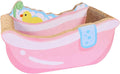 Small Cat Bed - Corrugated Paper Calming Nest | Cute Kitten Bed Cat Scratcher - for Kitten Puppy Small Dog Pet Home Decor Living Room Balcony Apartment Dorm Sleeping Play