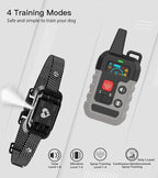 Citronella Dog Training Collar with Remote, 4 Modes Beep/Vibration/Spray/Spray Enhancement, Humane Safe Rechargeable Dog Bark Collar, IPX6 Waterproof Spray Collar, Range 300m 【Only Work with Remote】