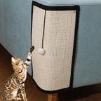 Cat Scratcher Mat Natural Sisal Scratch Couch Cover Furniture Protector Scratching Mat for Sofa Cat Scratch Pad Rug for Grinding