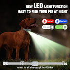 Dog Training Collar with Remote Control, 3 Modes, Voice Control