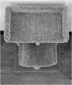 Cat Tree Perch for Large Cats - Durable Cat Play Tower Dark Gray