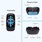 Citronella Dog Training Collar with Remote【Can't Work Automatically】, 3 Modes Spray/Vibration/Beep, Humane Safe Citronella Bark Collar,500ft Waterproof Rechargeable No Shock Spray Dog Trainer