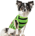 Dog Shirts for Extra-Small Dogs, Striped T-Shirts Pets Vest Pet Apparel Tee Shirts Dog Tank Top Spring Summer Suitable for Chihuahua French Bulldog Bichon Shih Tzu